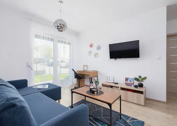 Family Apartment With Parking & Terrace By Noclegi Renters